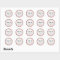 Rainbow Birthday Party Thank You Stickers