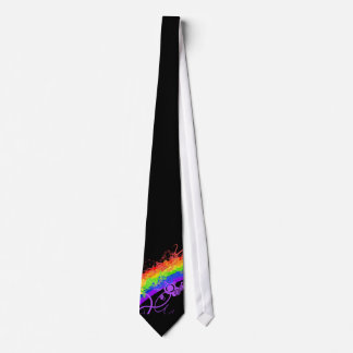 Rainbow & Black Tie