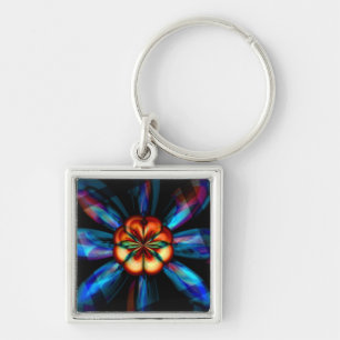 Rainbow Bloom Keychain