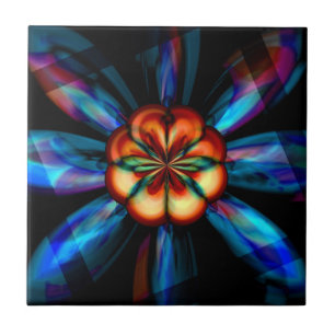 Rainbow Bloom Tile