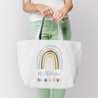 Rainbow blue yellow personalised mug cute gift tot