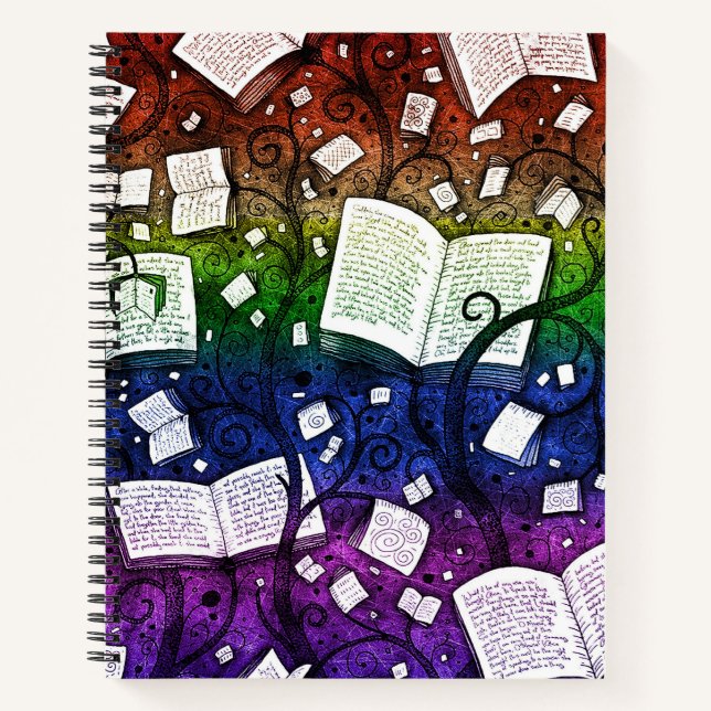 Rainbow Books Background (Front)
