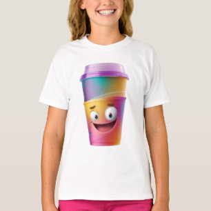 Rainbow Brew: A Colorful Start to Your Day T-Shirt