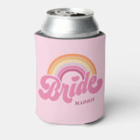 Rainbow Bride Retro Personalized