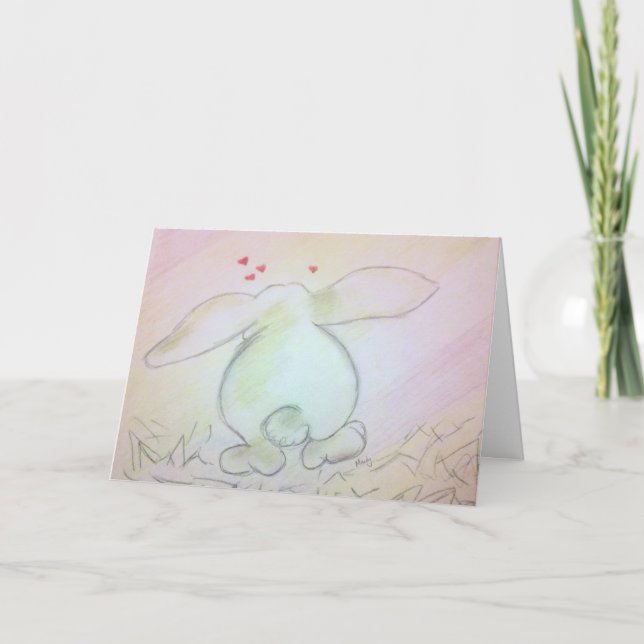 Rainbow Bridge (blank inside) Card (Front)
