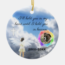 Rainbow Bridge Christmas Ornaments - Pet Sympathy