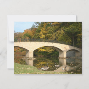 Rainbow Bridge in Fall at Grove City College