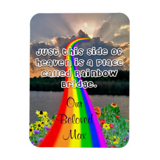 Rainbow bridge Magnet