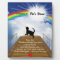 Rainbow Bridge Memorial Poem for Cats