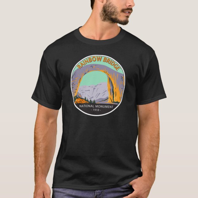 Rainbow Bridge National Monument Utah Vintage  T-Shirt (Front)