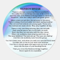 Rainbow Bridge Poem