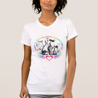 Rainbow Bridge Remembrance - Ladies Slim T-Shirt