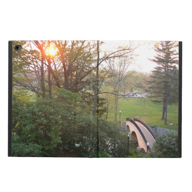 Rainbow Bridge Sunset at Grove City College Powis iPad Air 2 Case (Outside)