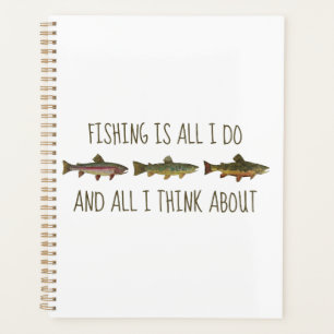 Rainbow Brown Brook Trout Fishing Quote Planner