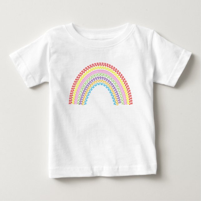 rainbow bubba baby T-Shirt (Front)