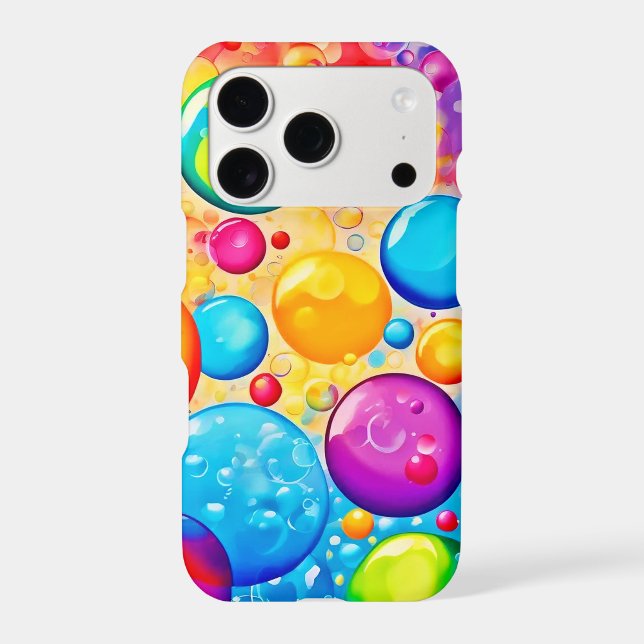 Rainbow Bubble Pop Art (Back)