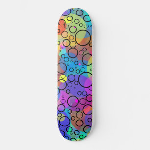 Rainbow Bubbles II Skateboard