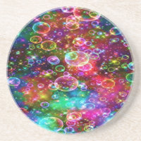 Rainbow Bubbles Magically Floating