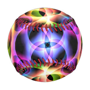 Rainbow Bubbles Two Baseball