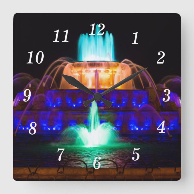 Rainbow Buckingham Wall Clock (Front)