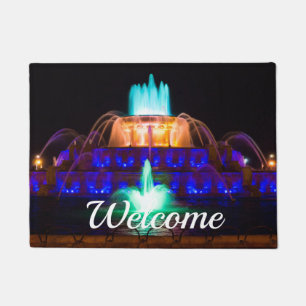 Rainbow Buckingham Welcome Doormat