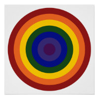 Rainbow Bullseye