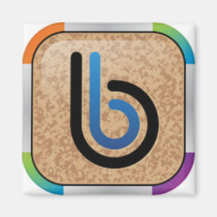 Rainbow Bullytin Board Logo Magnet