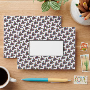 Rainbow Butterfly - A6 Envelope