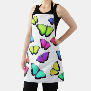 Rainbow Butterfly Apron