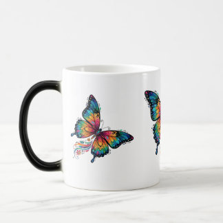 Rainbow Butterfly Colour Morphing Mug