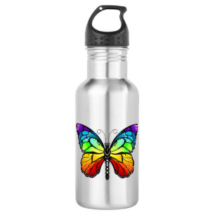 Rainbow butterfly Monarch 532 Ml Water Bottle