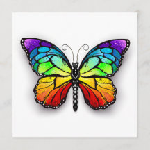 Rainbow butterfly Monarch