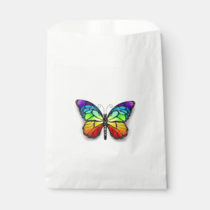 Rainbow butterfly Monarch Favour Bag