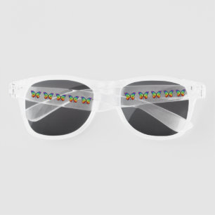 Rainbow butterfly Monarch Sunglasses