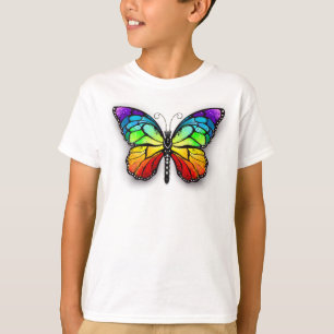 Rainbow butterfly Monarch T-Shirt