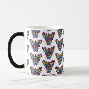 Rainbow Butterfly (pattern) - Morphing Mug