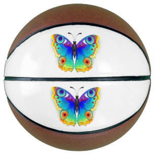 Rainbow Butterfly Peacock Eye Basketball