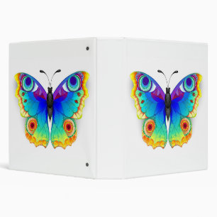 Rainbow Butterfly Peacock Eye Binder