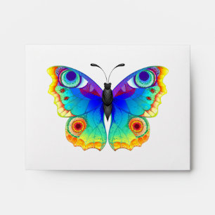 Rainbow Butterfly Peacock Eye Envelope