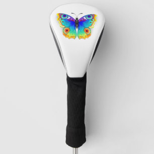 Rainbow Butterfly Peacock Eye Golf Head Cover
