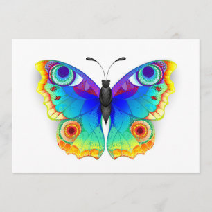 Rainbow Butterfly Peacock Eye Menu