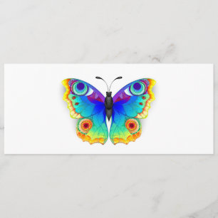 Rainbow Butterfly Peacock Eye Menu