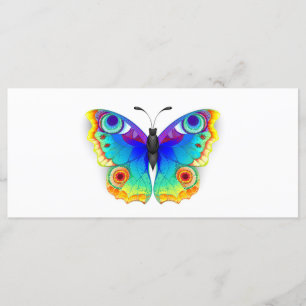Rainbow Butterfly Peacock Eye Menu