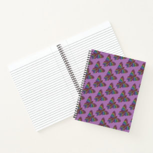 Rainbow Butterfly (purple) - Notebook