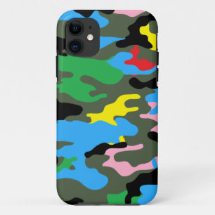 rainbow camo iPhone 11 case