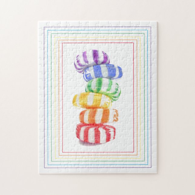 RAINBOW CANDY 11x14 Puzzle (Vertical)
