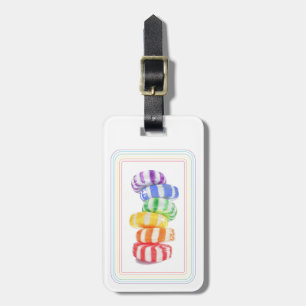RAINBOW CANDY Luggage Tag 