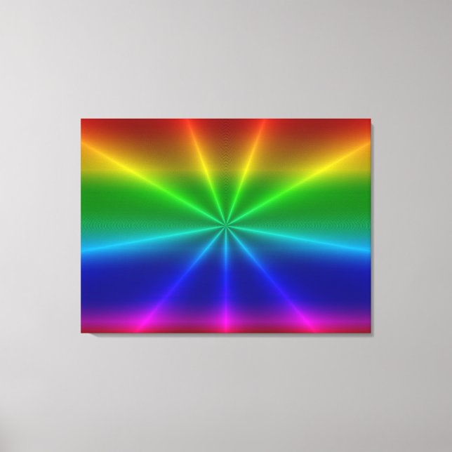 Rainbow Canvas Print (Front)