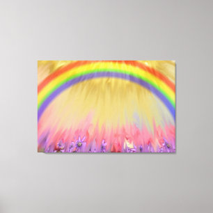 rainbow canvas print
