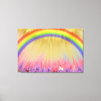 rainbow canvas print